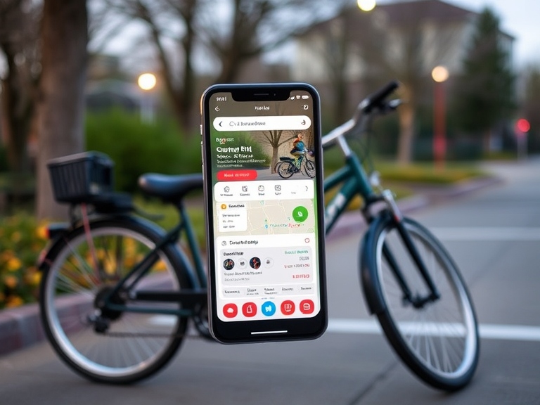 mobile app features for bike rental services