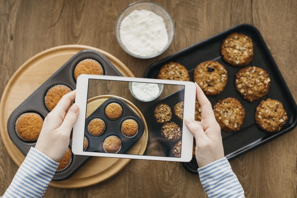 home baking business on social media